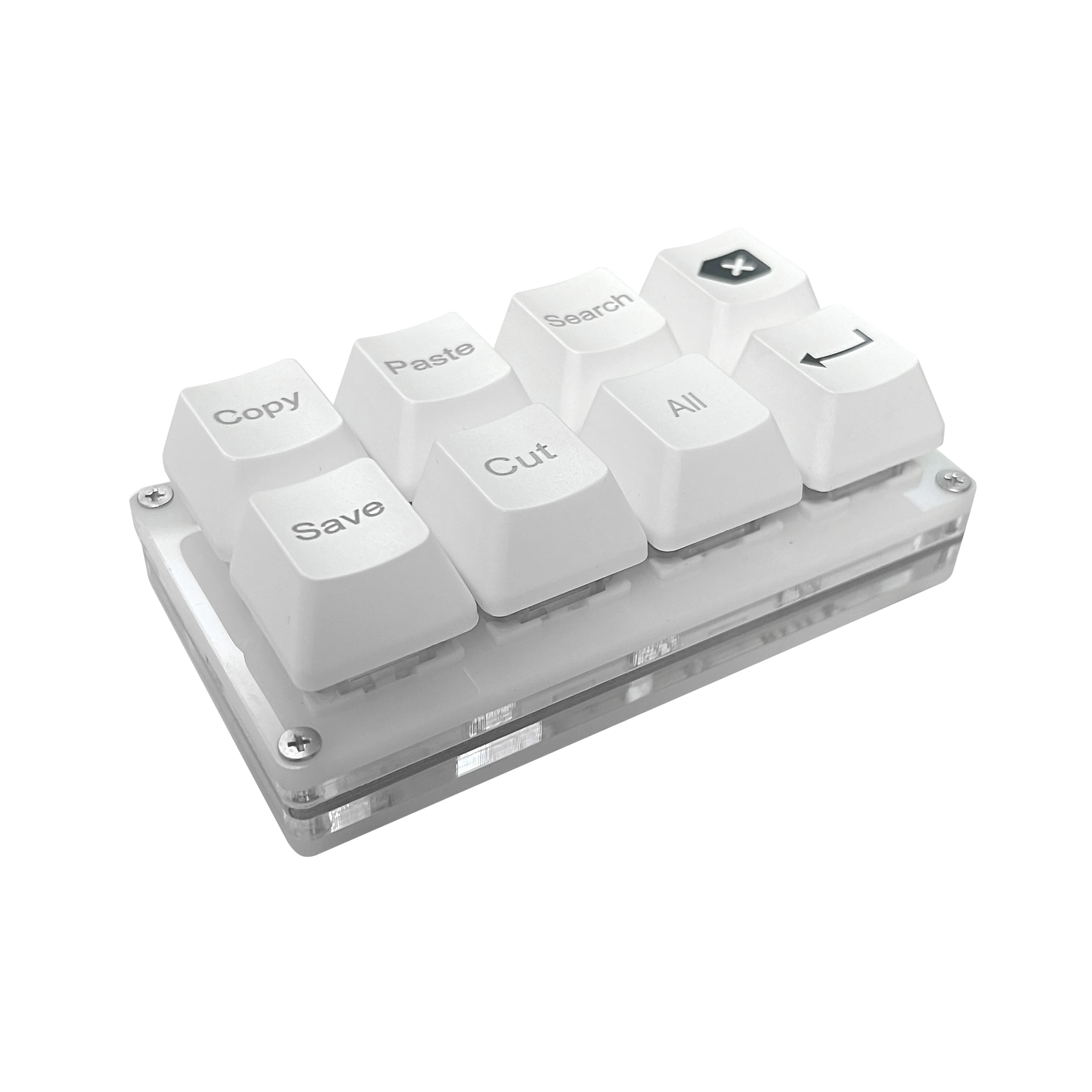 8 Keys Small Keypad Work Shortcut Key Keycaps Keyboard One-Handed Mechanical Gaming Keypad Programmable USB Customized Keyboard - 5