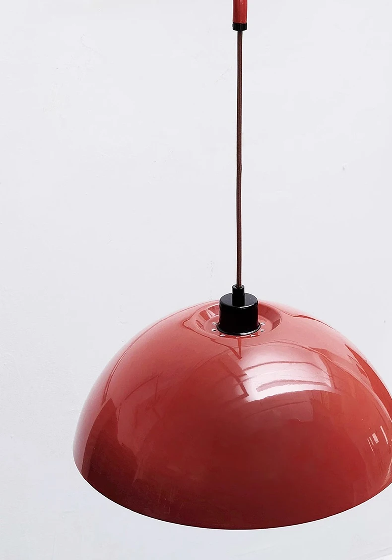 Red Wabi-Sabi Rocker Chandelier Wall Light