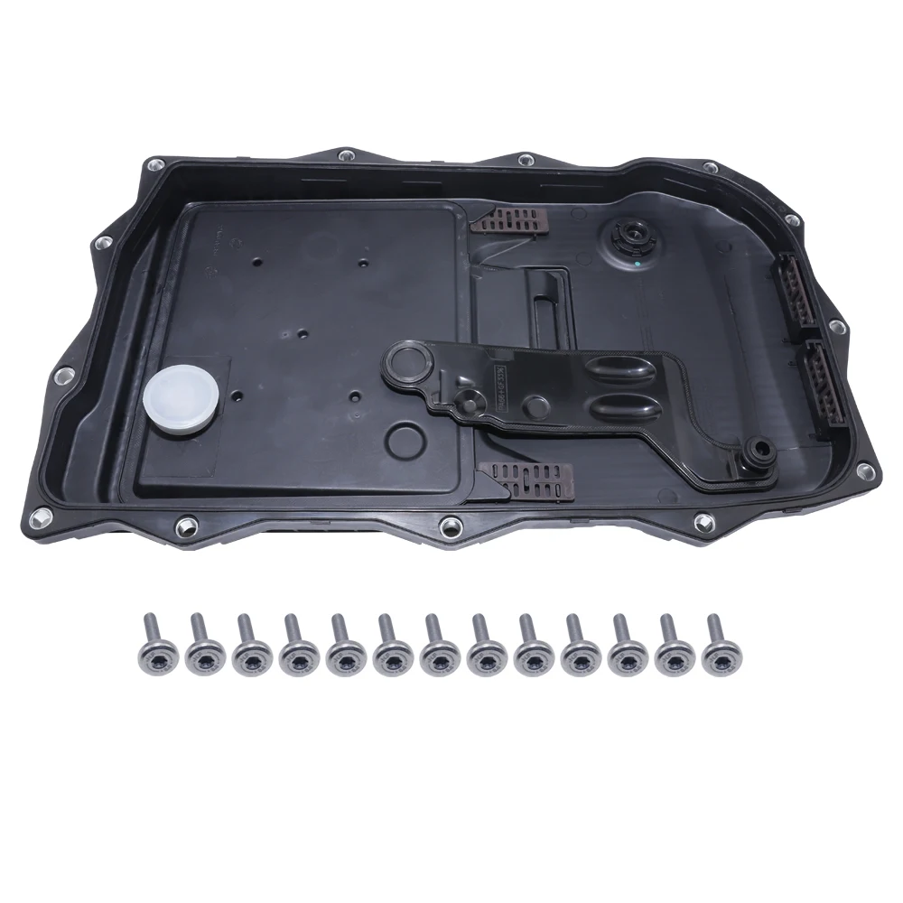 Transmission Oil Pan For BMW 3 5 6 F30 F80 F10 F12 F13 F01 640i X6 E71 740Li ActiveHybrid Land Rover Range Rover Hybrid 3.0T