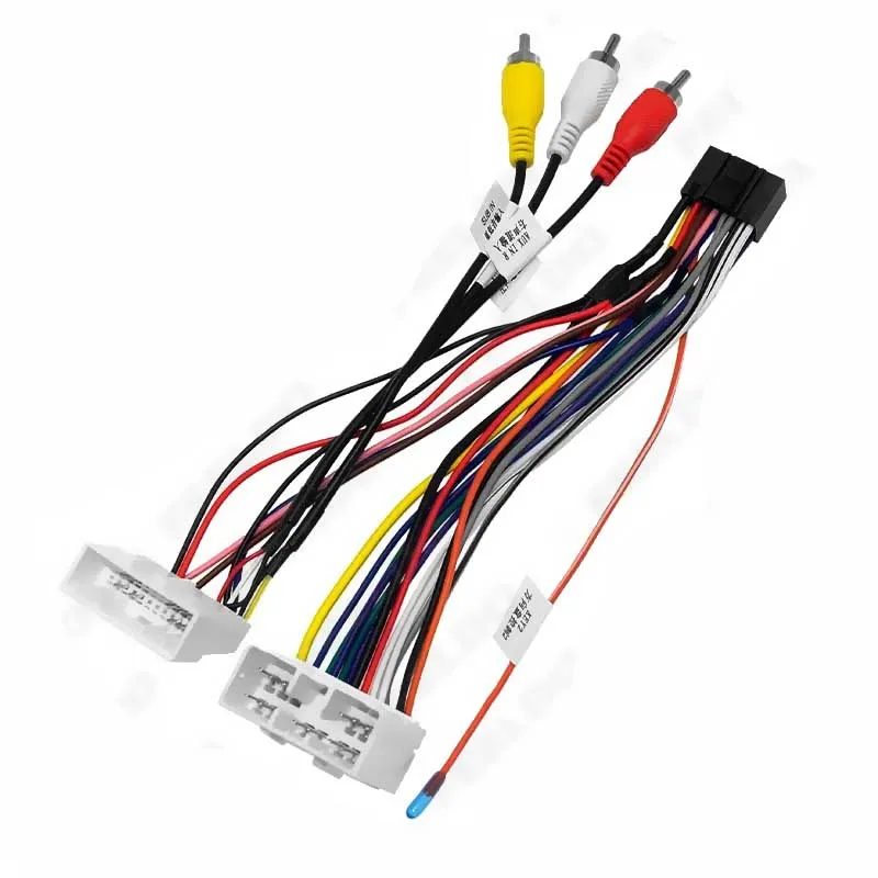 

16-Pin Car Stereo Audio Head Unit Harness Power Adapter Cable For Subaru Forester (High Level Trim)