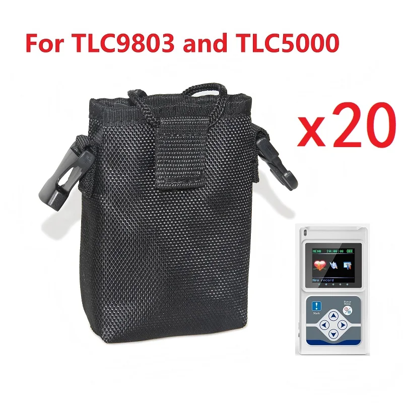 Genuine CONTEC TLC 9803 Holter ECG a 3 canali, Holter ECG, sistema di monoraggio ECG dinamico, registratore ECG 24 ore TLC9803  66