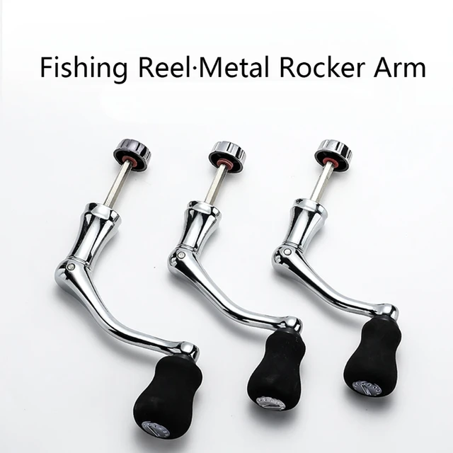 Fishing Reel Crank Handle Replacement Part Rotatable Grip Knob Metal  Fishing Tools Spinning Reel Grasp Tackle Accessories - AliExpress