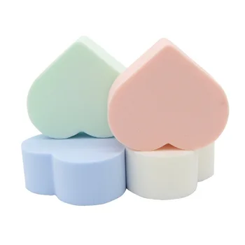 Powder Puff Heart Shape 4 PCS