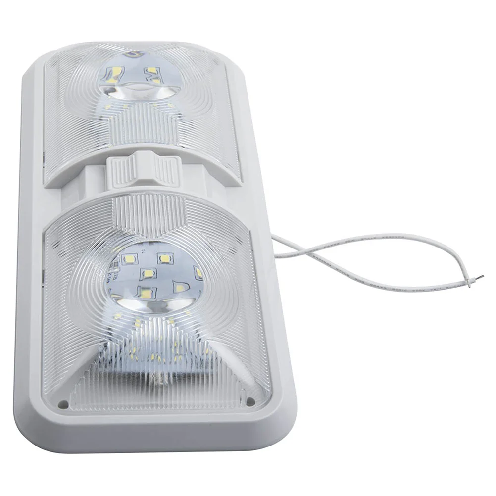 

1Pc 12V Practical Car Interior Light RV Boat Yacht Ceiling Light (White)