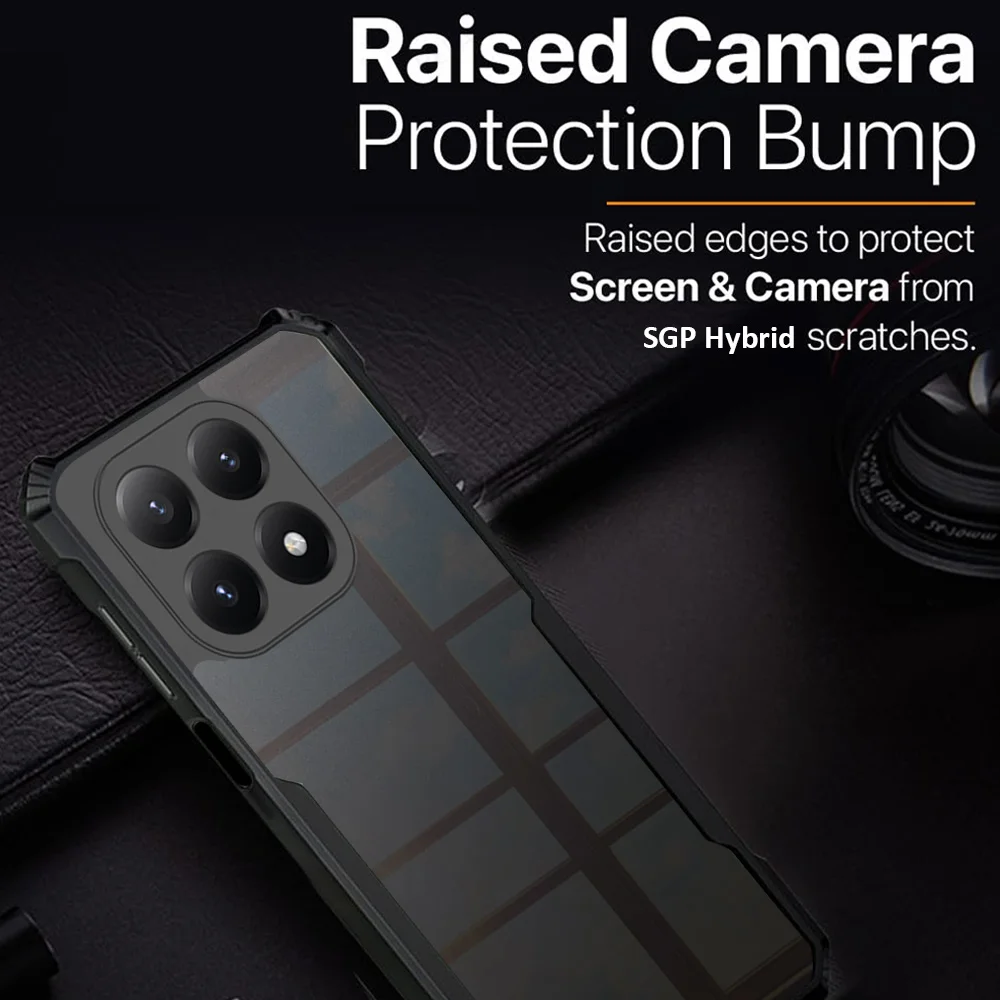 حافظة لهاتف Xiaomi 15T من الأكريليك الشفاف المقاوم...