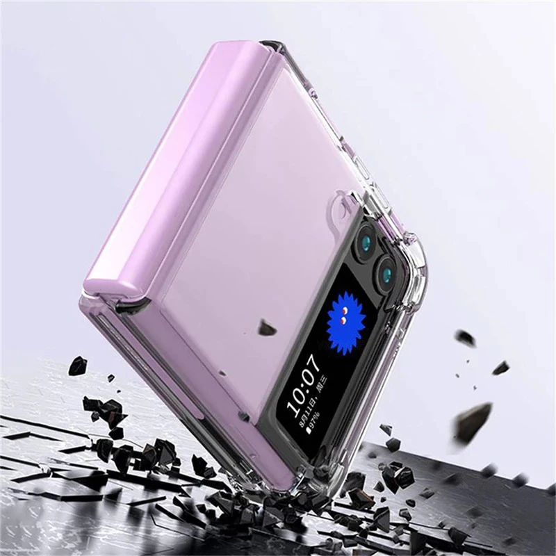 Magnetic Transparent Shockproof Phone Case with MagSafe Compatibility