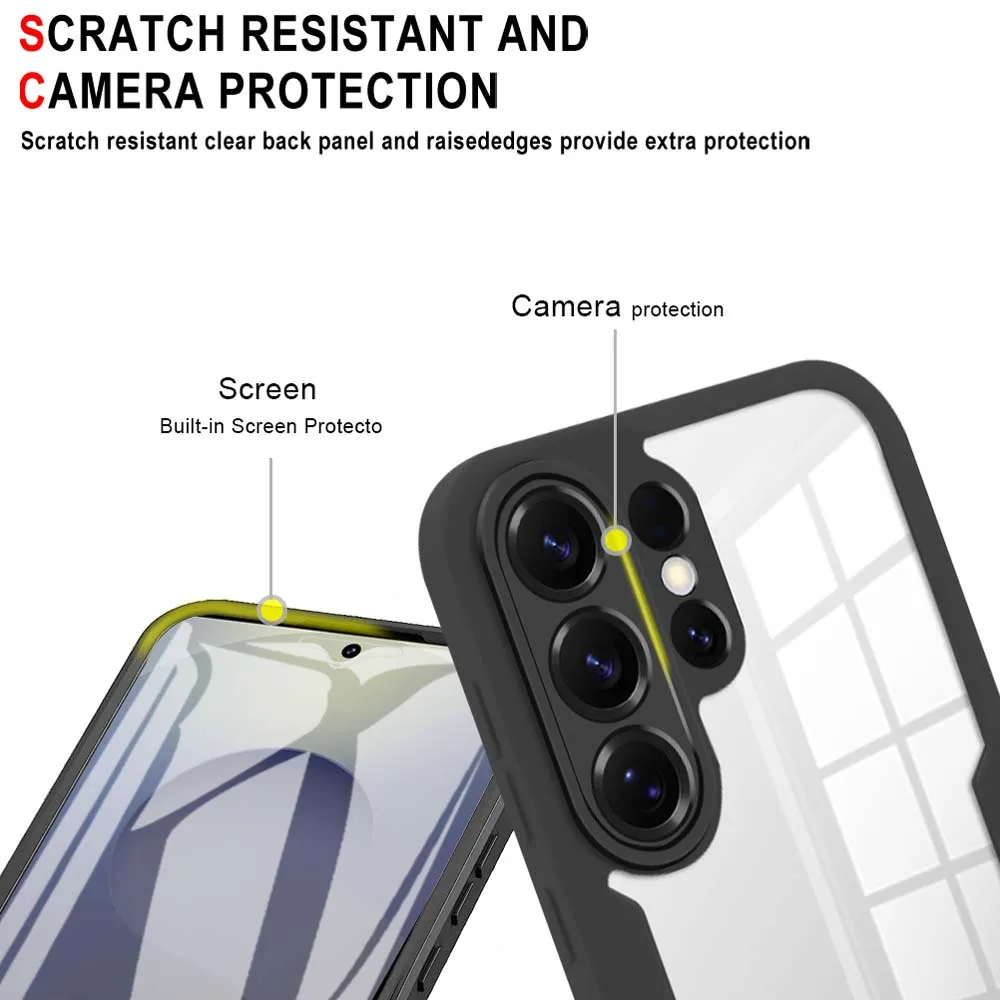 Ultimate 360° Full Coverage Phone Case with Screen Protection