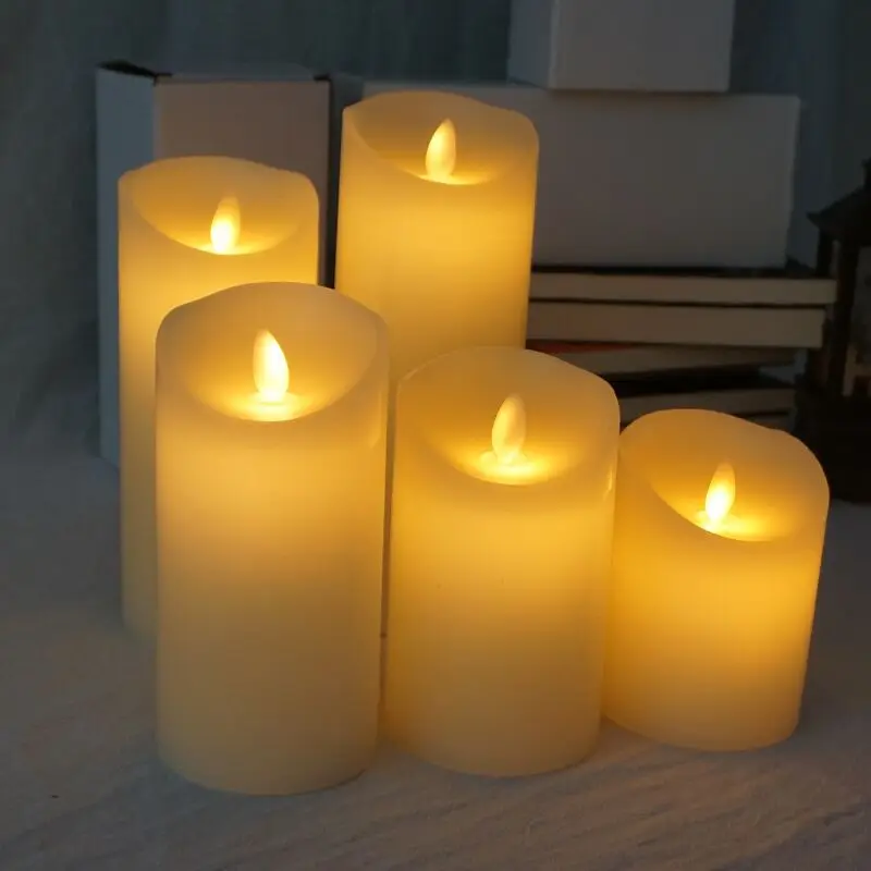 Bougie LED électrique sans flamme aste par USB, mèche phtalmotrice, pilier  de paraffine ci-après les lumières, décoration de table de mariage à la  maison - AliExpress