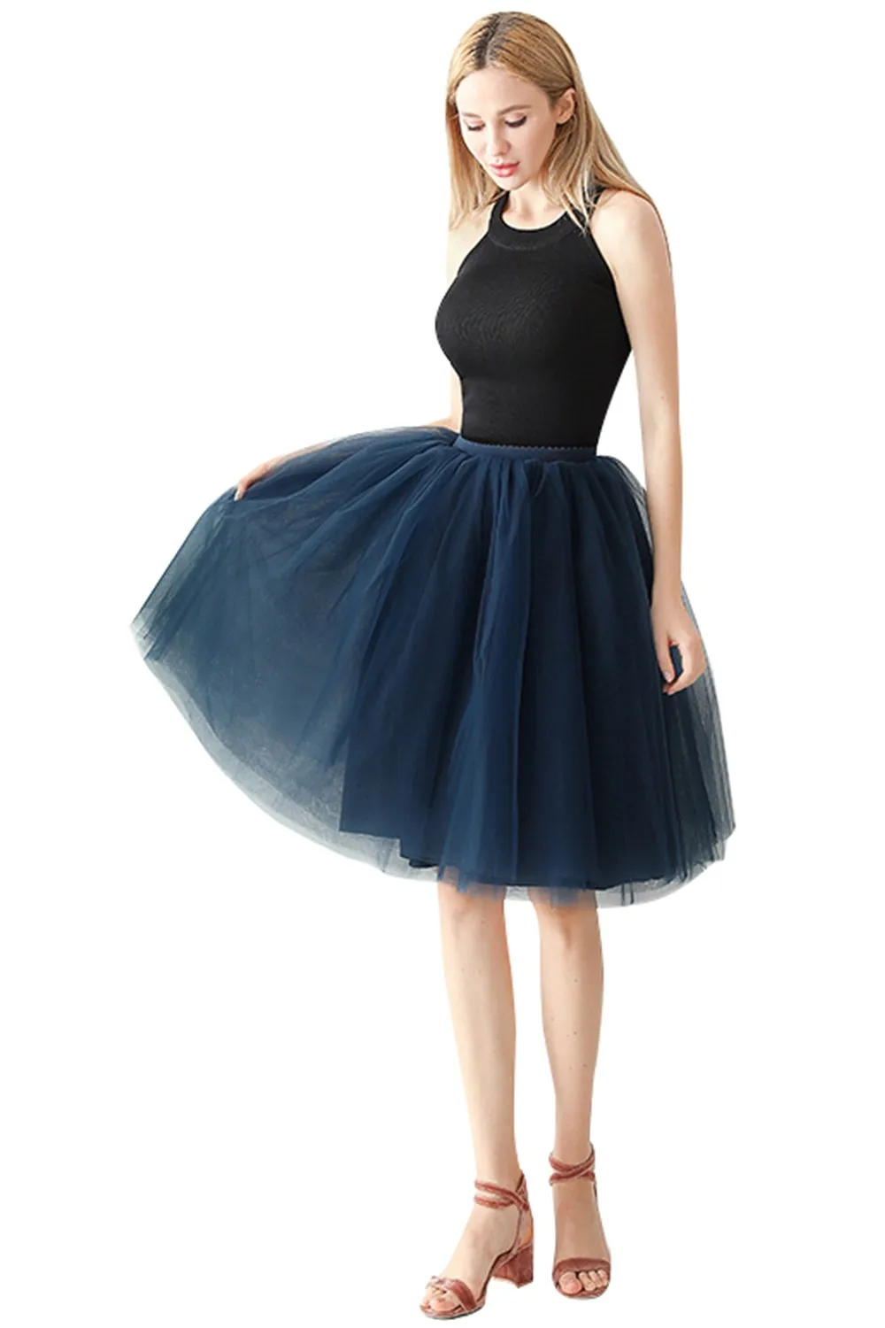 Vintage Short Wedding Petticoat Crinoline Rockabilly Tulle Underskirt Woman Tutu Skirt Half Slips Bridal Accessories Hoopless