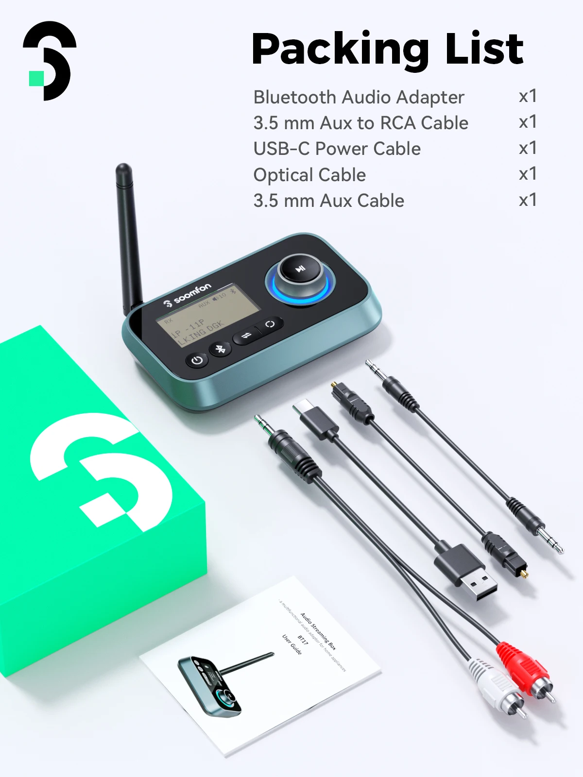 best sound quality bluetooth adapter for receiver