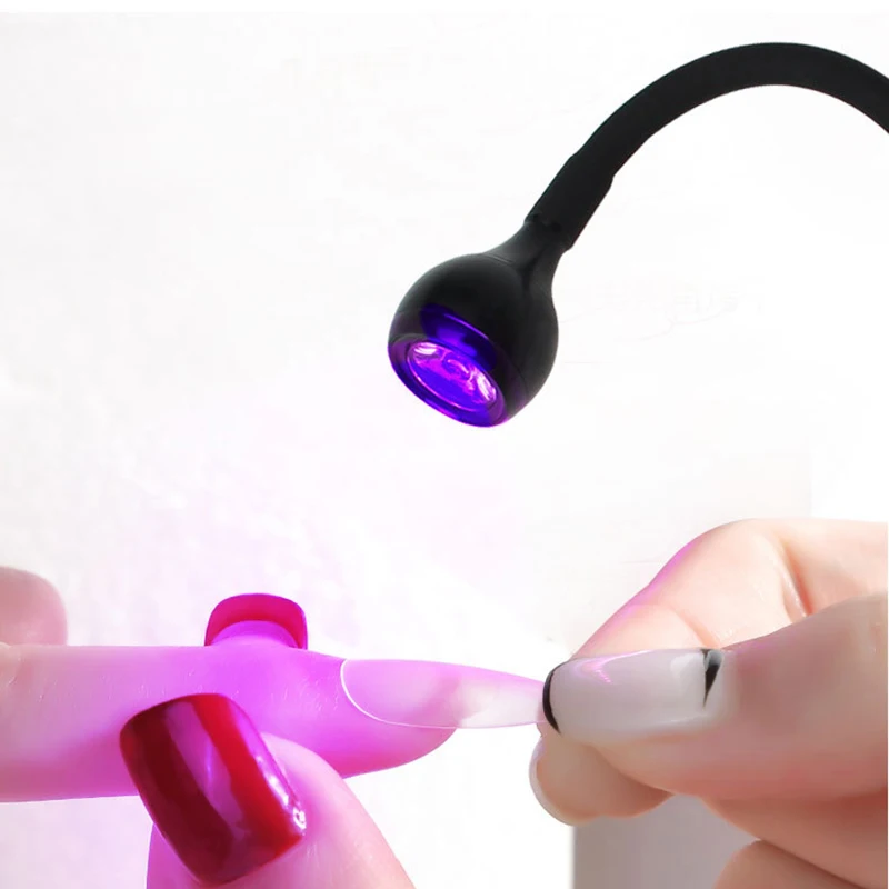 UV Lamp Nail Lights Dryer Led Ultraviolet USB Flexible Mini Gel Curing Lampe Manicure Pedicure Tools, uv curing lamp, uv nail lamp