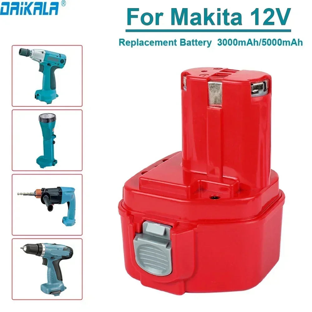 

PA12 1220 1222 1234 12V 3.0Ah Ni-MH Replacement Batteries Rechargeable Battery for Makita 6317D 8270D 4331D 6270D 6271D 6227D