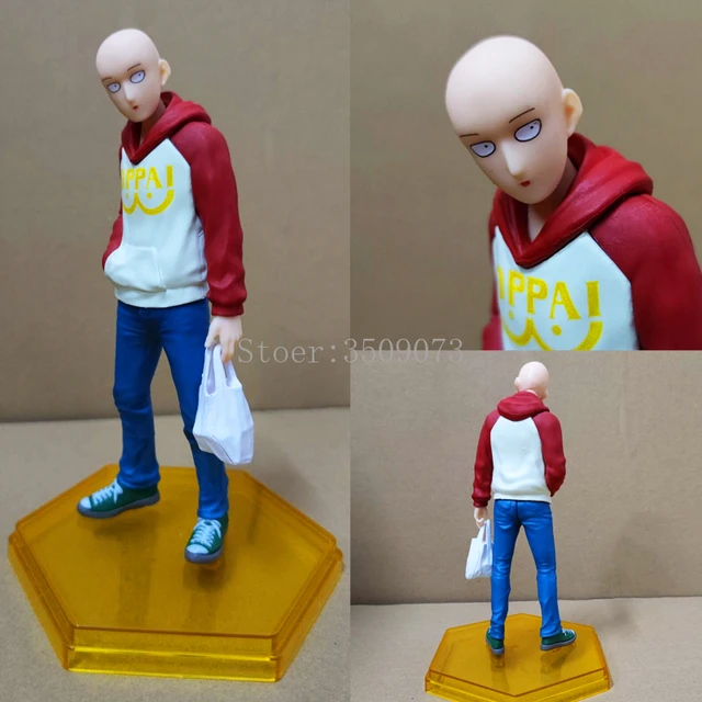 18cm POP UP PARADE One Punch Man Anime Figure Saitama Action Figure Saitama  OPPAI Hoodie Ver. Figurine Model Doll Toys - AliExpress