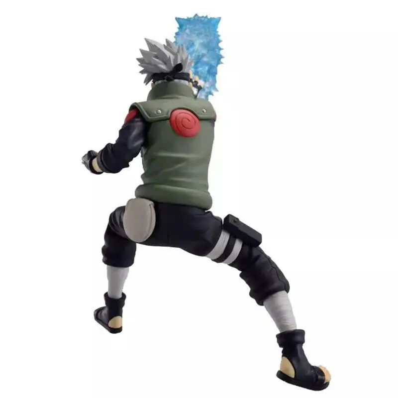 

Bandai Naruto：Shippūden Anime Figure SHF Hatake Kakashi 2.0 The Hero of Sharingan Action Figure Toys for Kids Gift Model Dolls