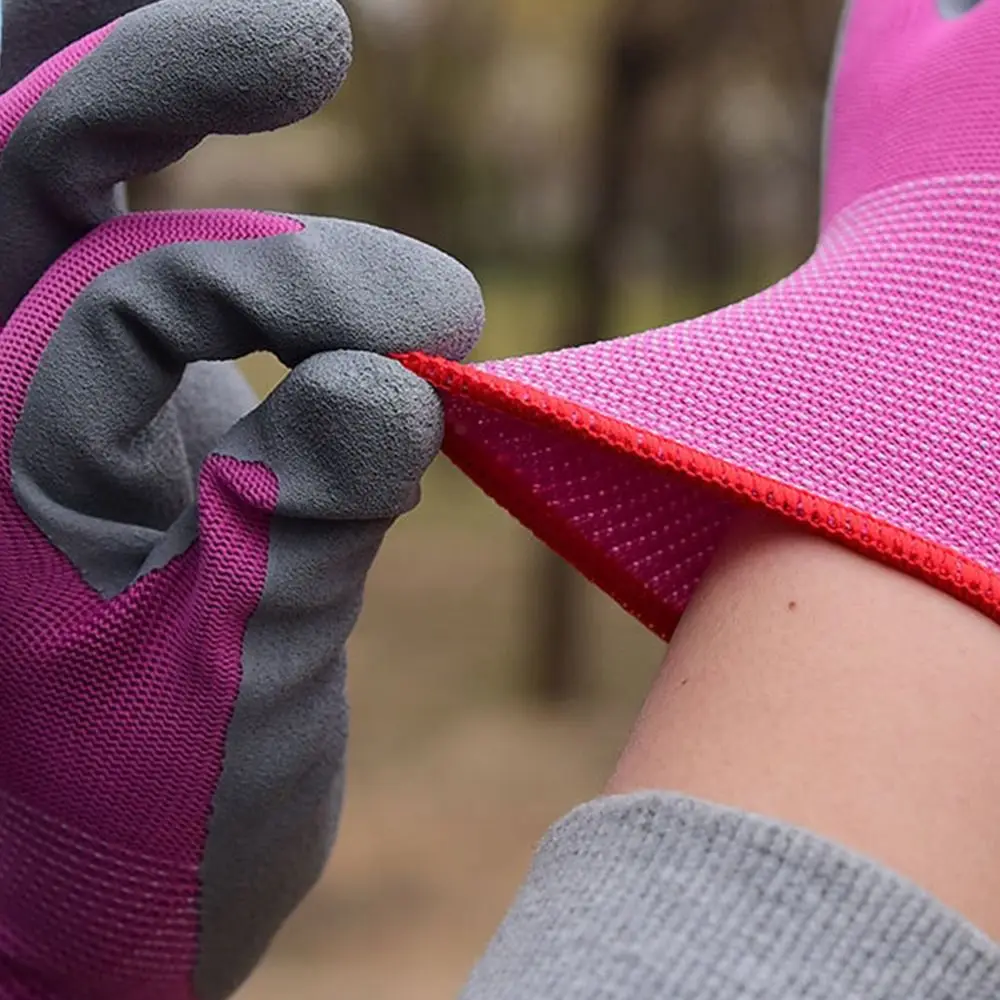 Safety Protector Gardening Gloves Non-Slip Breathable Garden Glove Durable Children Protective Gloves Kids 6