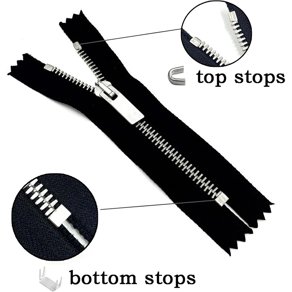 185 PCS Zipper Repair Kit Replacement Zipper Pulls Install Pliers Tool For Bags Clothes Jackets Tents Repair Tool