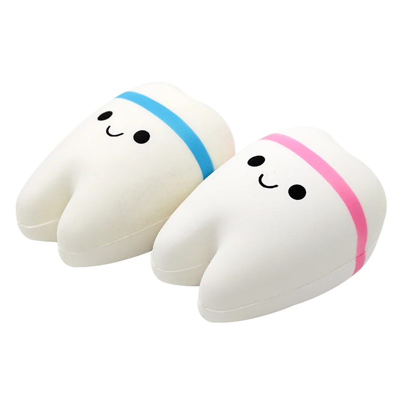 1개입 시뮬레이션된 표정, 치아 마스터, 치아 꼬집기, 음악 감압 장난감, 치아 모양, 감압 사무실 장난감