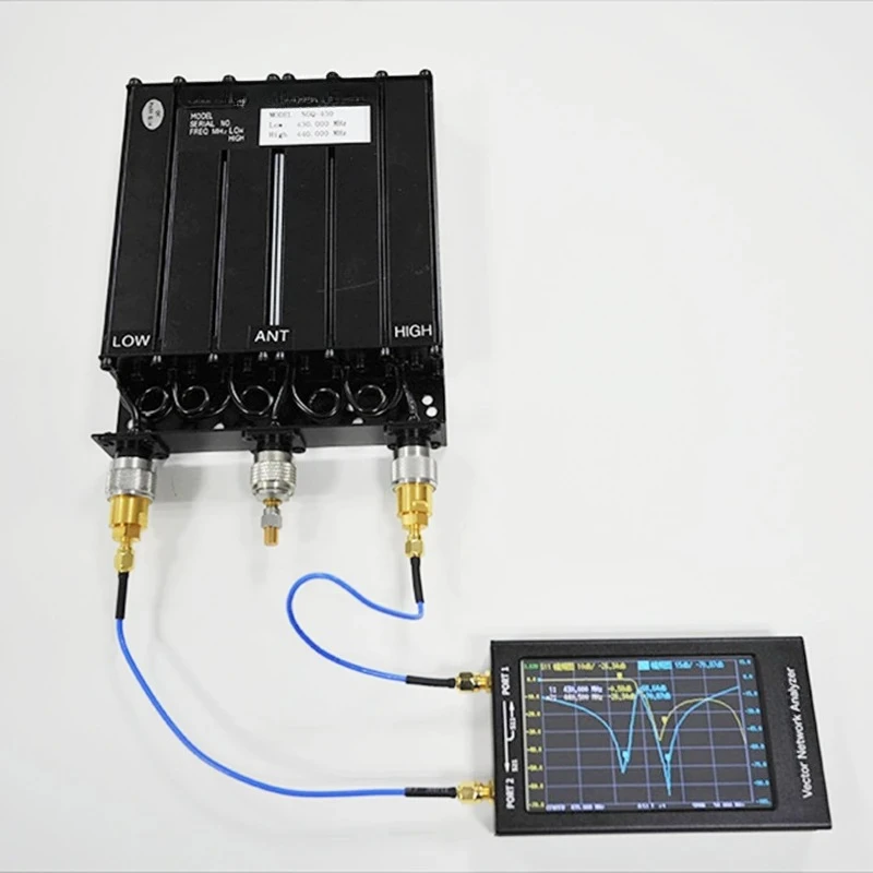 50k-3G Vector Network Analyzer NanoVNA-V2 F 4.3-inch HF VHF UHF Antenna Analyzer