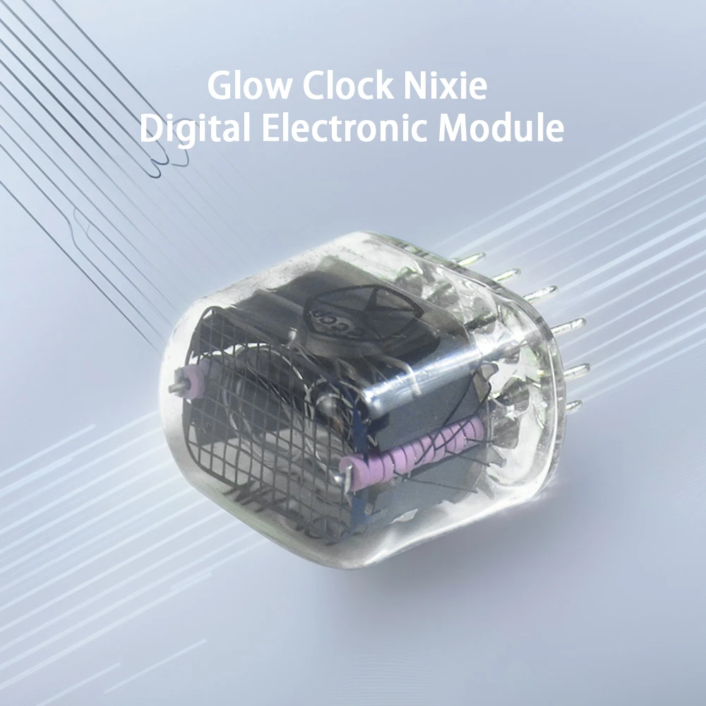 1Pcs IN-12 IN12 Nixie Tubes with Decimal Point Nixie Tube Clock Glow Tube for Glow Clock Nixie Digital LED Clock DIY Part