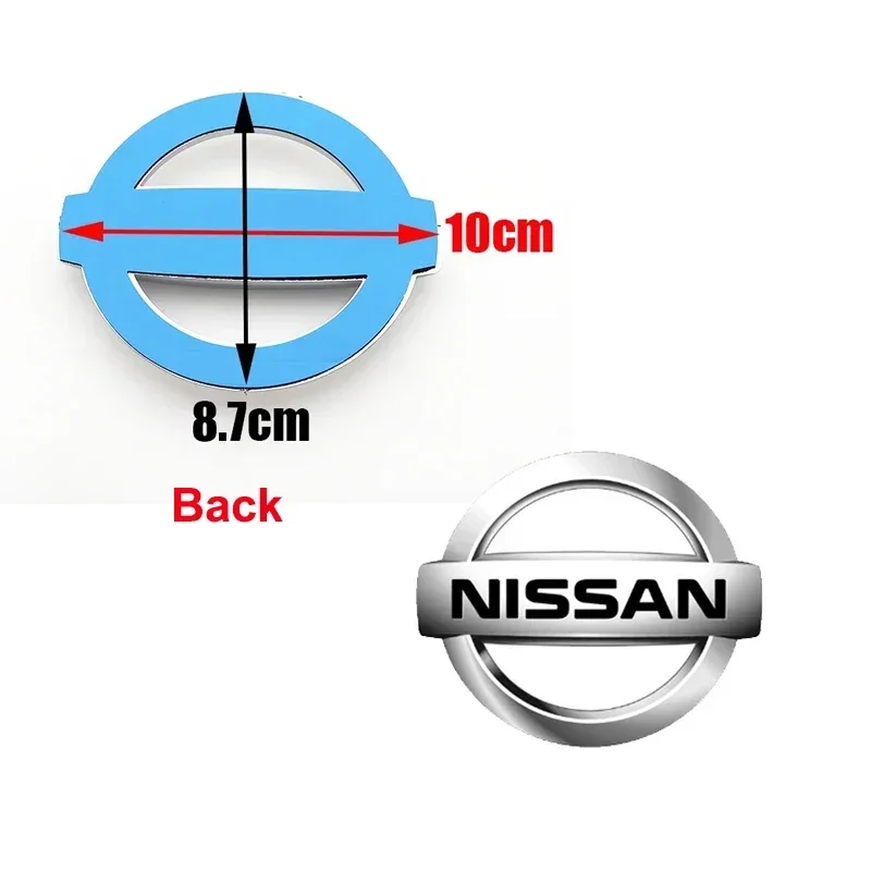 thumbnail image 1 of Emblema con logotipo delantero y trasero de ABS para Nissan Qashqai X-Trail Kicks Navara Juke Leaf Micra Patrol Maxima Murano Ulsar Altima Teana, 1 of 5