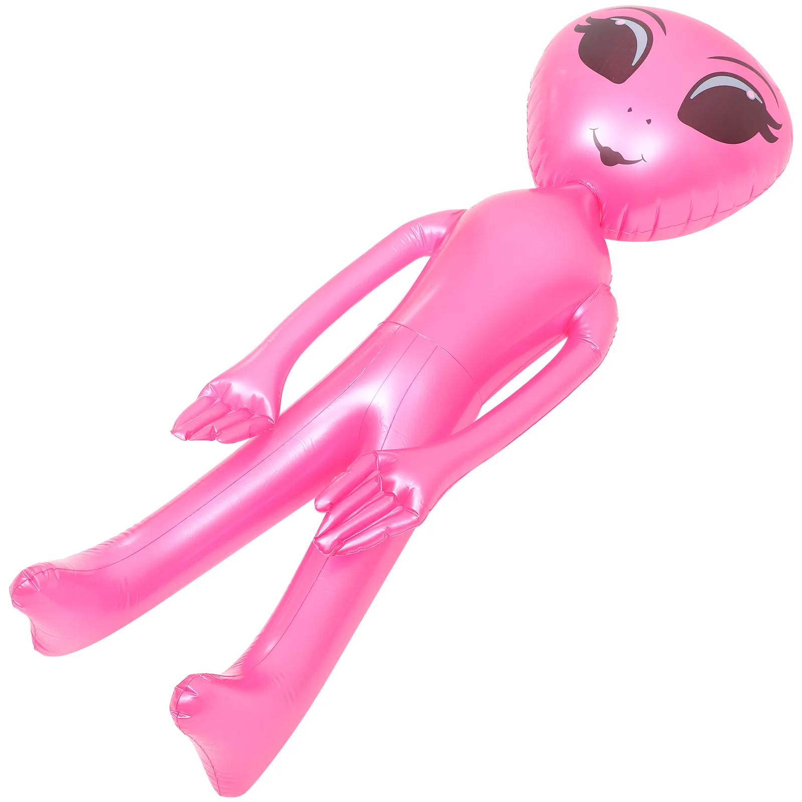 

Inflatable Alien Party Games Kids PVC Toys Tumblers Bow Tie Inflates Balloon Child Children