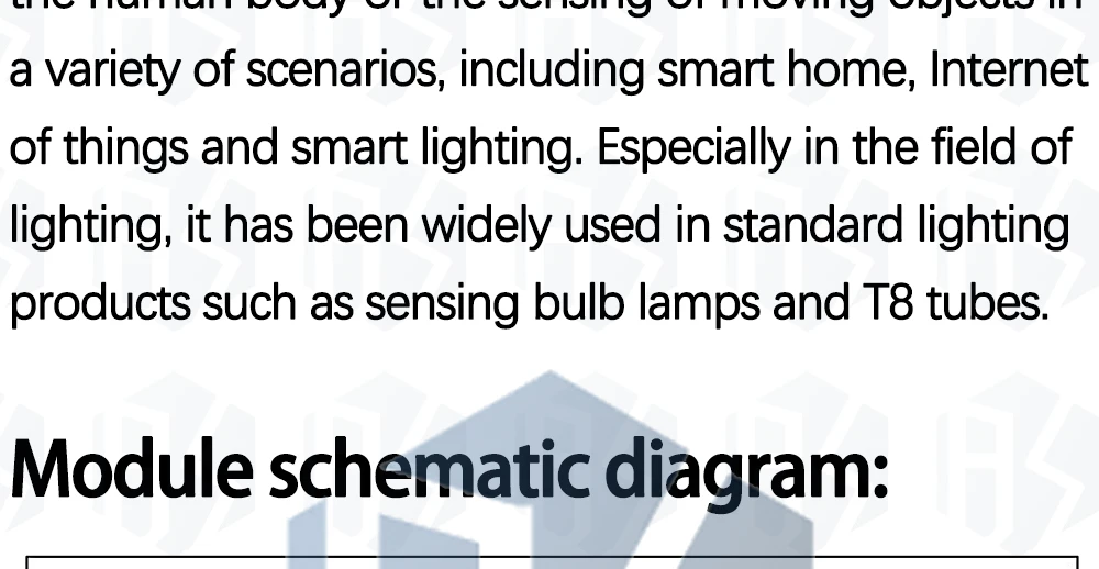 1 ~ 10 Stück EGBO 5,8 G Radarsensormodul für Flur, Treppe, Garage, LED-Beleuchtungskörper für Glühbirne und T8-Lichtröhrensensor – Detail 3
