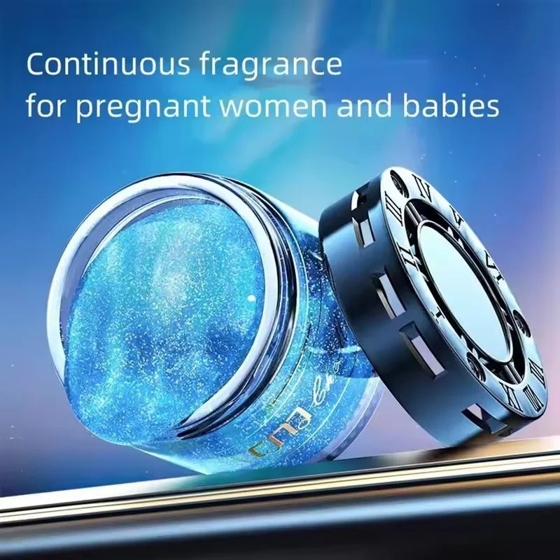 2026 New Luxury Solid Car Perfume, Flowing Sand Design, Car Logo Aromatherapy, Long-Lasting Odor Eliminator Decoration 3