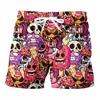 Summer Basketball Men's Floral Beach Cute Board Man Swimsuit Rainbow Shorts Pants Dry Sports Swim Wear Hawaii Big Size Swimwear 1