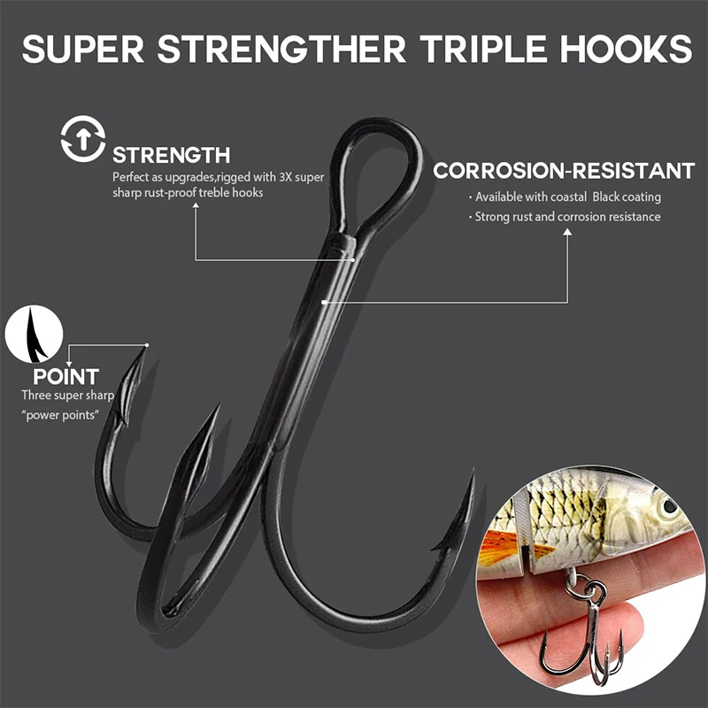 

1 Pcs 27g 13.7cm Sinking Wobblers Pike Fishing Lure Hard 8-Segments Jointed Bait Artificial Lure Crankbait Fishing Swimbait