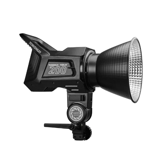 YONGNUO RAY200 YNRAY200 200W 2700-6500K COB Bowens 마운트 LED 비디오 라이트, 페이스북, 틱톡, Yotuebe, 개인 인터뷰용