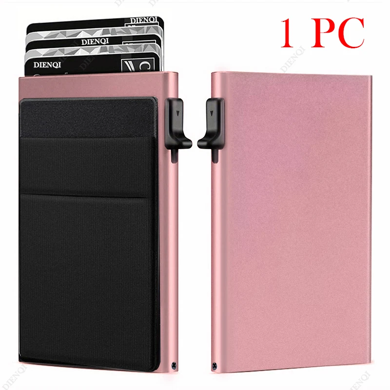 Personalized Engraved RFID Slim Metal Wallet and Cardholder