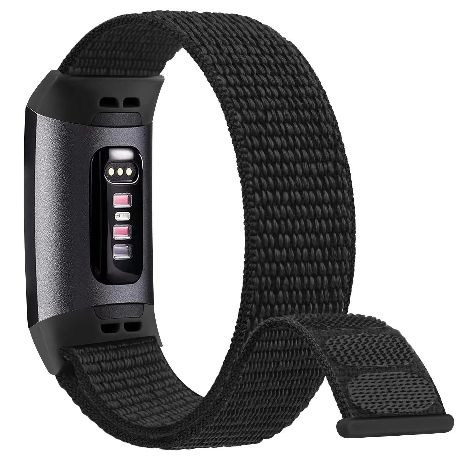 Enhanced Nylon Sports Watch Strap - Durable and Breathable Replacement Band
