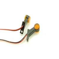 LED Side Lights Outline Marker Lamps Clearance Lamp for 1/14 Tamiya RC Truck SCANIA MAN TGX  DIY Upgrade Parts 2