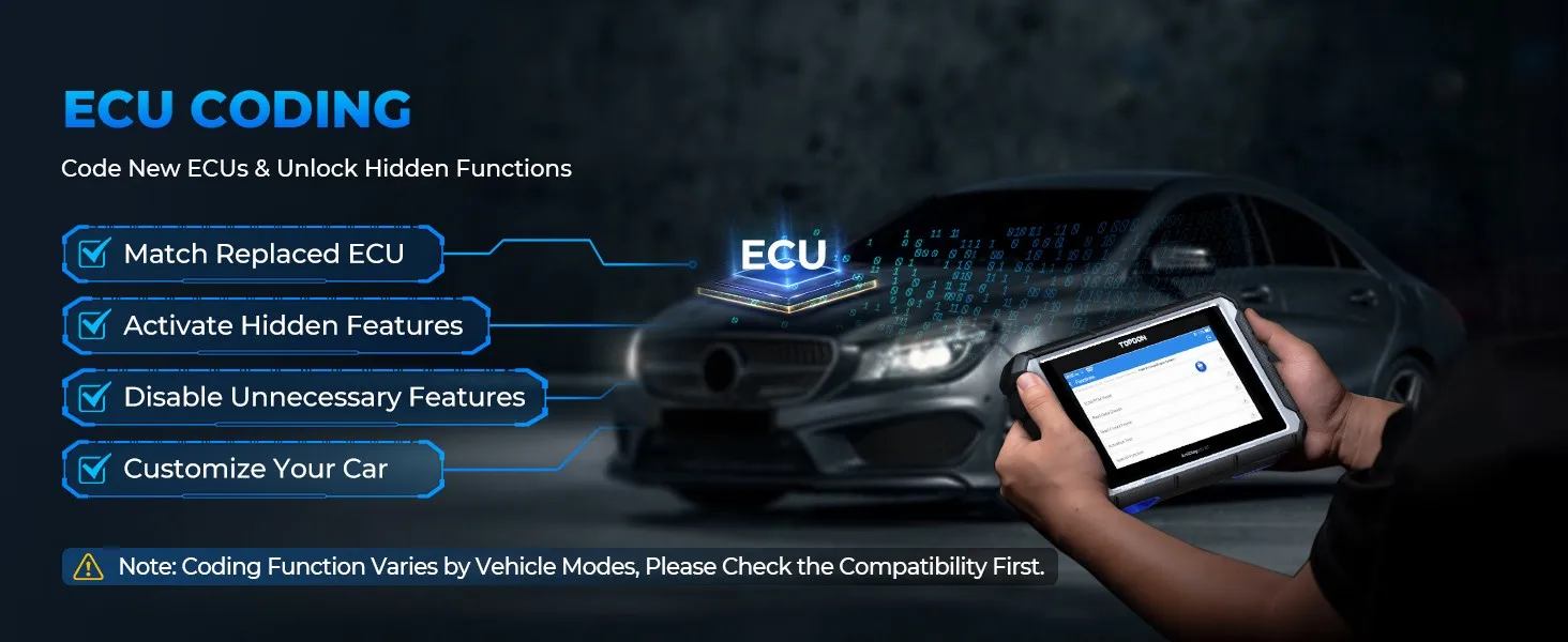 TOPDON AD900BT 2026 Newest Obd2 Scanner Bidirectional Full System Diagnostic Tool with ECU Coding 28+ Reset 3 Years Free Update