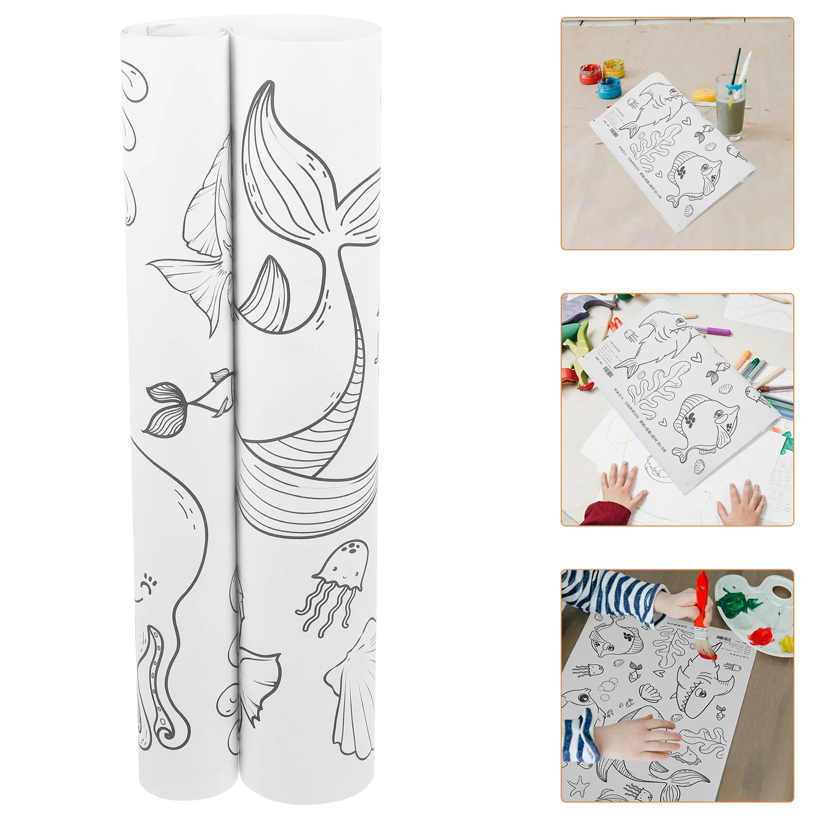 어린이용 그래피티 그림 그리기 종이, DIY 색칠 포스터, 장식 포스터
