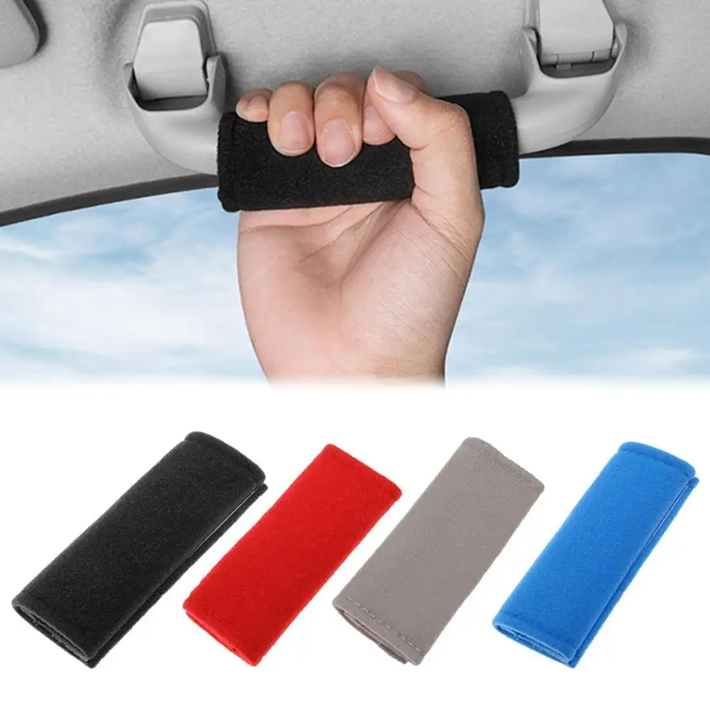 

Car Roof Armrest Soft Suede Cover Auto Interior Pull Handle Protection Gloves Covers Tools Accessories Handle Ceiling Prote C2R8