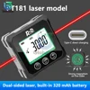 R&D PT180 PT181 Laser Digital Protractor Angle Measure Inclinometer 3 in 1 Laser Level Box Type-C Charging Angle meter for home 1