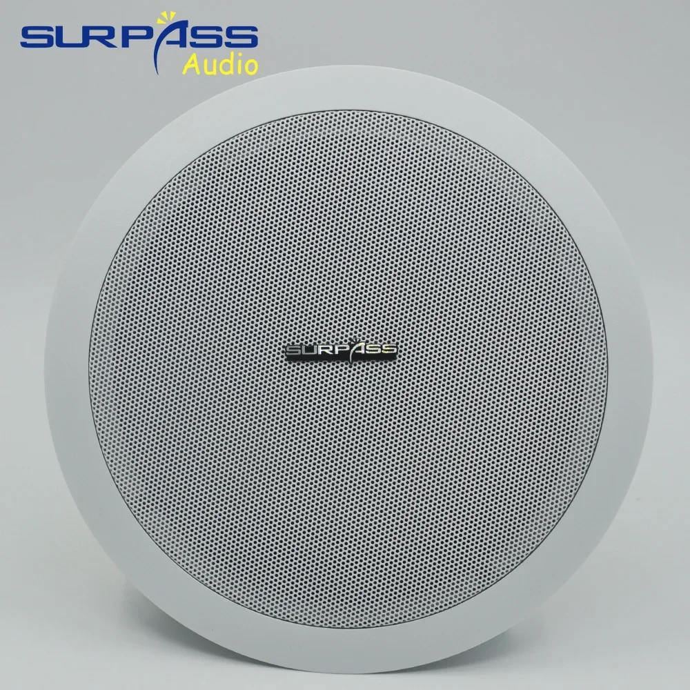 Public Address System Mini Wall Ceiling Speaker 8inch Wall Mounted Speakers for Store Home Background Music Use