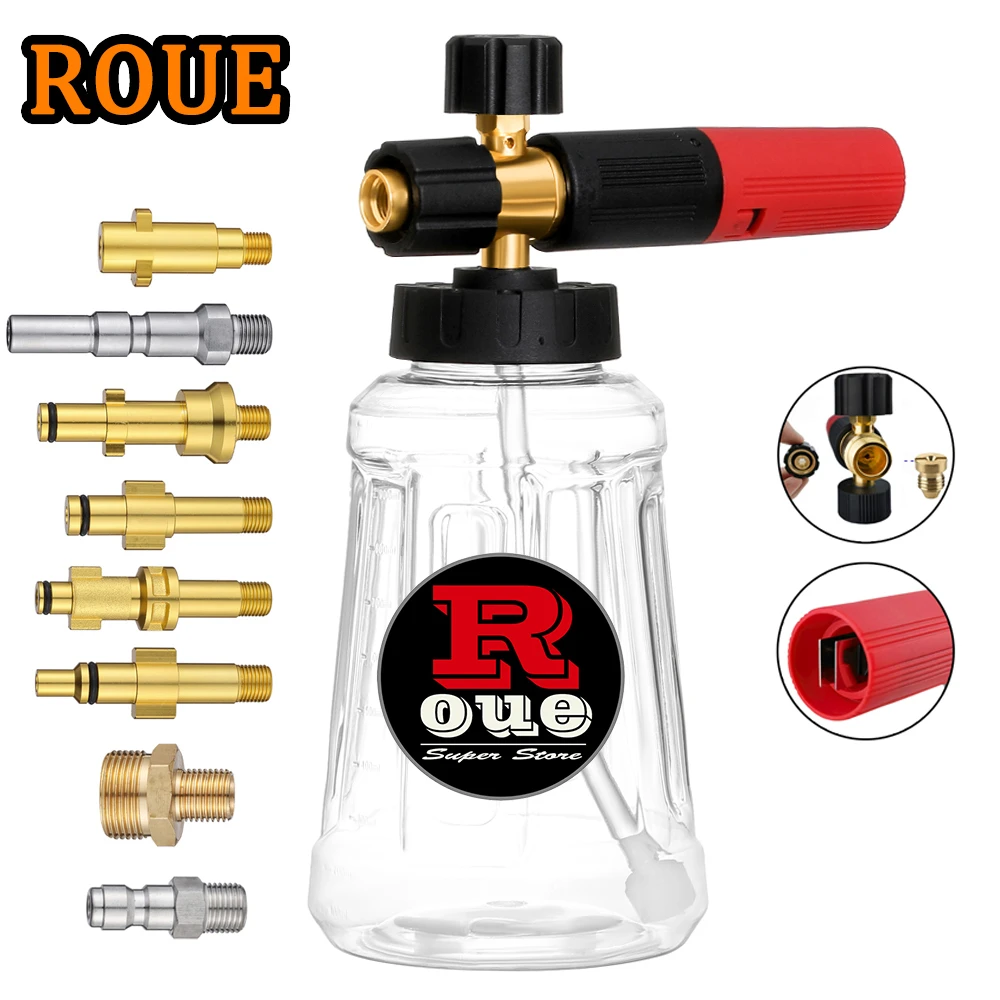 Roue Snow Foam Lance Foamer Cannon Gun Soap Foam Generator High