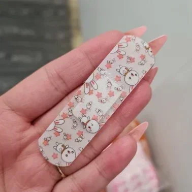 100Pcs/set Transparent Patches Medical Tape Dressing Band Aid Sticking Plaster Waterproof Breathable Wound Strips for Kids 5