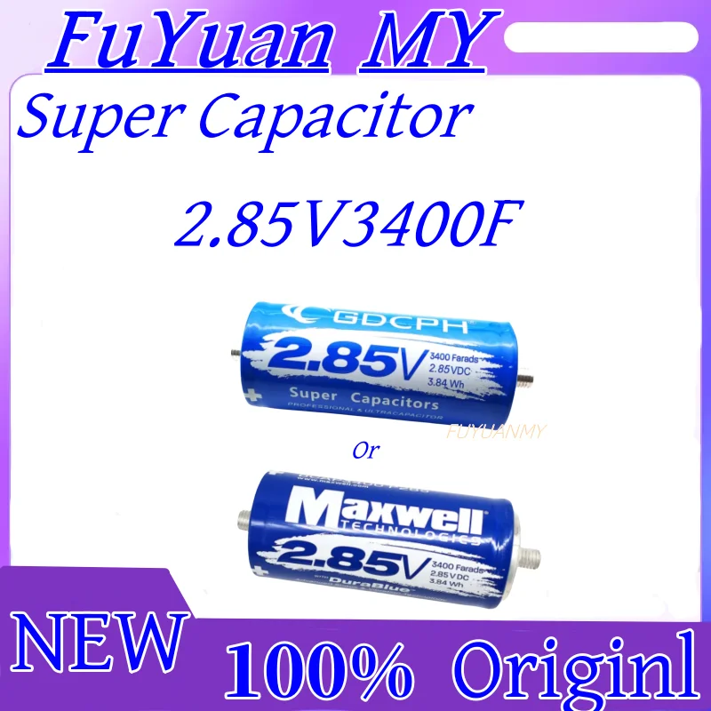 1PCS/lot NEW 2.85V3400F BCAP3400P285K04 Super Farad Capacitor original Machine Car Audio Car Starting Power Supply