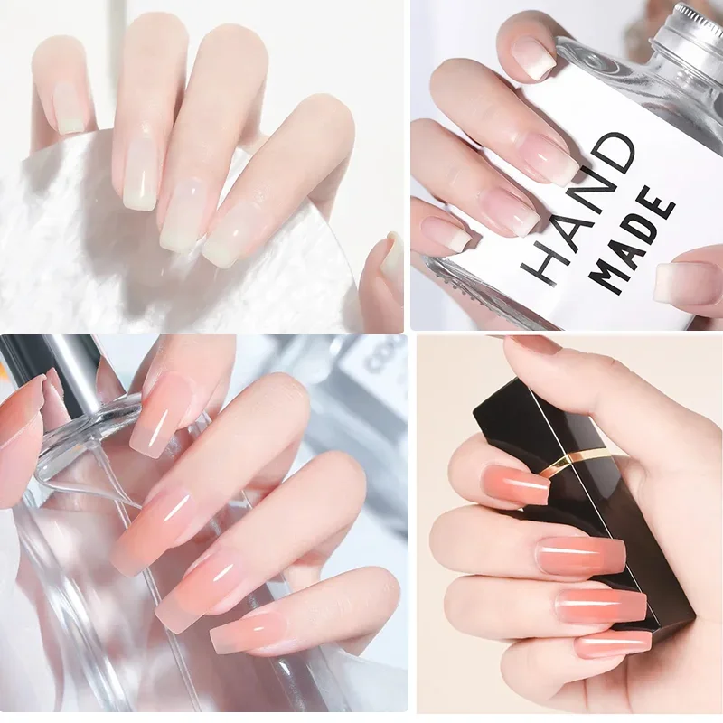 Manicure Set Acrylic Nail Kit With LED Nail Lamp Semi Permanent Varnish Acrylic Extension Gel Kit Electric Nail Drill Nails Tool 4