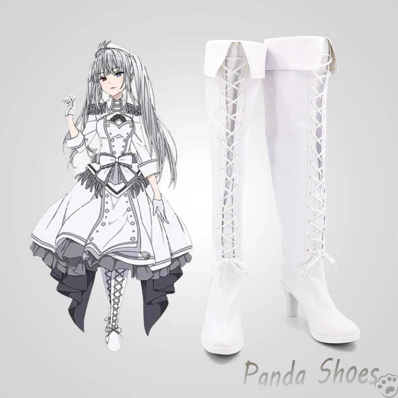

Anime Date a Live Tokisaki Kurumi Cosplay Shoes Anime Game Cos Comic Cosplay Costume Prop Shoes for Con Halloween Party