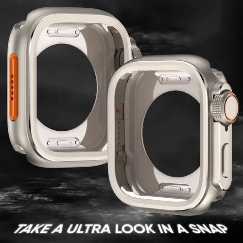 Metal Bumper Case For Apple Watch 46mm 45mm 44mm Protector Frame Cover For iWatch Series 11 10 9 8 7 6 5 Change To Ultra 3 49mm - Image 4