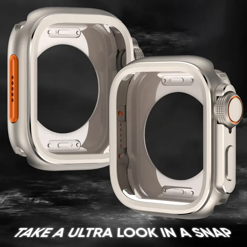 Metal Bumper Case For Apple Watch 46mm 45mm 44mm Protector Frame Cover For iWatch Series 11 10 9 8 7 6 5 Change To Ultra 3 49mm - Image 4
