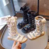 Girls' Sandals Summer Side Zipper Children'S Sandals Little Girls' Fashion Princess Shoes Children'S Sandals Baby Girl Sandal 1