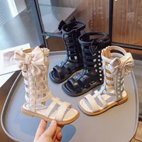 Girls' Sandals Summer Side Zipper Children'S Sandals Little Girls' Fashion Princess Shoes Children'S Sandals Baby Girl Sandal 1