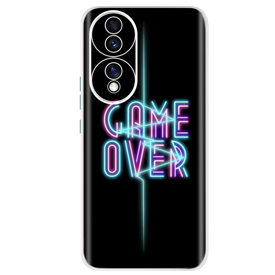 Colorful Painted Shockproof Silicone Case - Fashionable Protective Cover