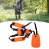 Lawn Mower Nylon Belt Trimmer Strap Trimmer Shoulder Strap Lawn Mower Harness Strap Double Shoulder Nylon Belt for Brush Cutter 4