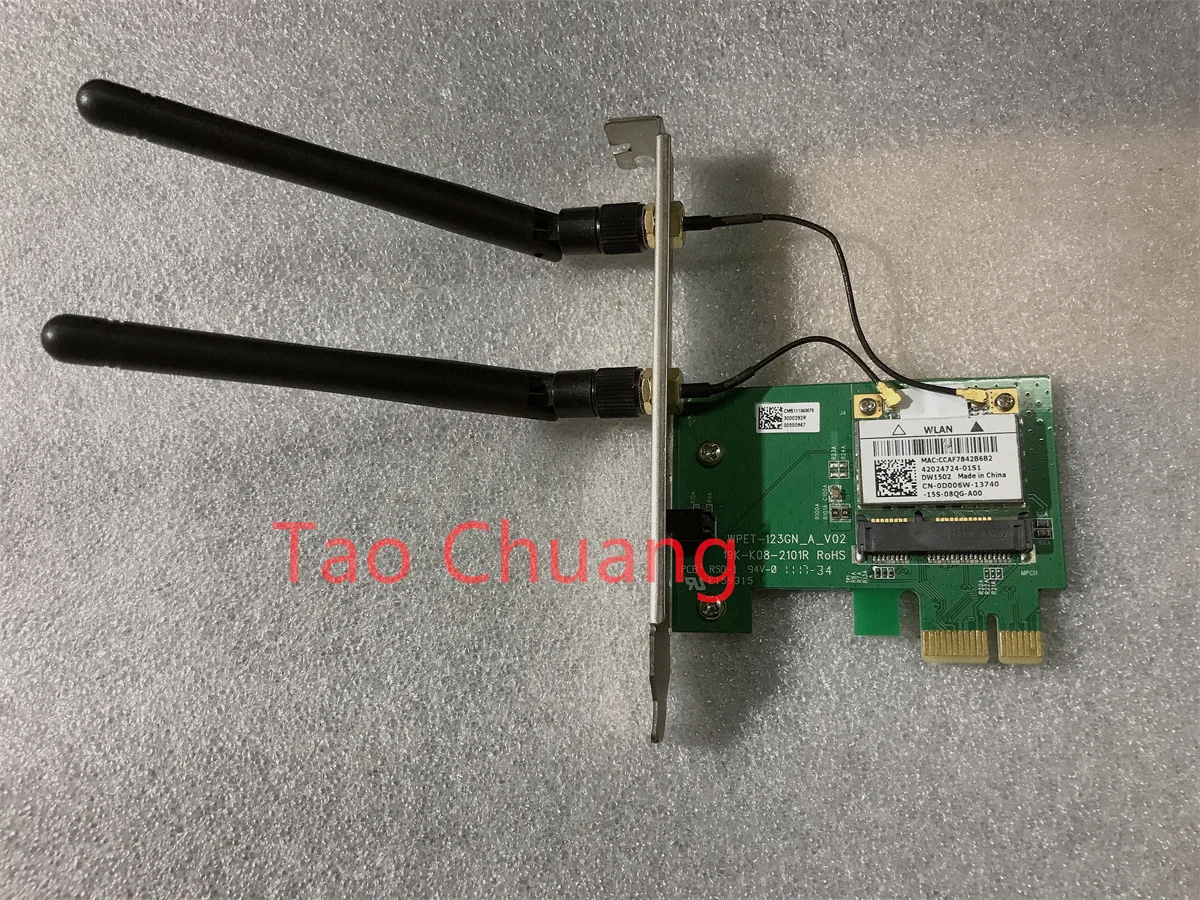 

FOR Dell DW1502 WLAN internal wireless network card adapter with antenna 056CGK